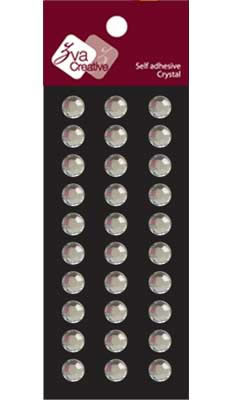 Zva Creative - Basic Lines Crystal - Clear 0.8cm  (sold in 3's)