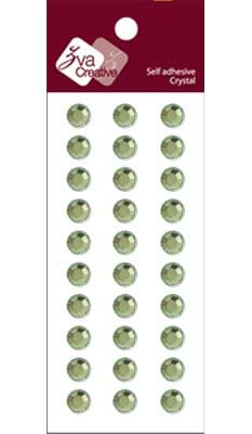 Zva Creative - Basic Lines Crystal - Lime 0.8cm  (sold in 3's)