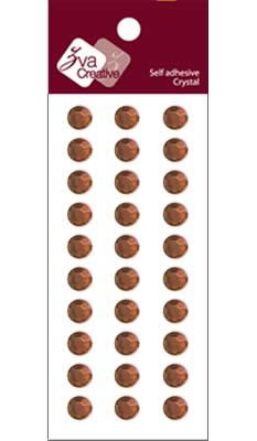 Zva Creative - Basic Lines Crystal - Chocolate 0.8cm  (sold in 3's)