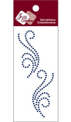 Zva Creative - Flourishes  Tahitian Pearl  PREORDER     (sold in 3's)