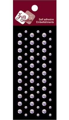 Zva Creative - Dots Crystal - Irridescent 0.3cm & 0.5cm  (sold in 3's)