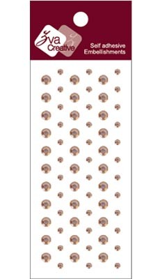 Zva Creative - Dots Crystal - Champagne 0.3cm & 0.5cm  (sold in 3's)