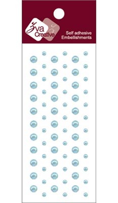 Zva Creative - Dots Pearl - Soft Blue 0.3cm & 0.5cm  (sold in 3's)