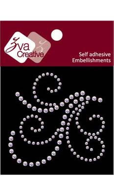 Zva Creative - Flourish  Iridescent Crystal  PREORDER     (sold in 3's)