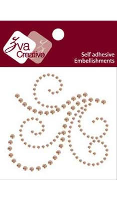 Zva Creative - Flourish  Champagne Crystal  PREORDER     (sold in 3's)