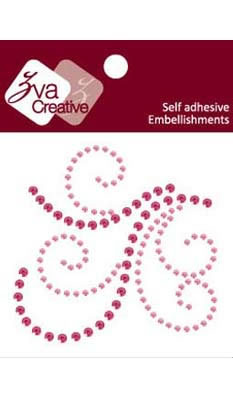 Zva Creative - Flourish  Pink/Rosy Crystal  PREORDER     (sold in 3's)