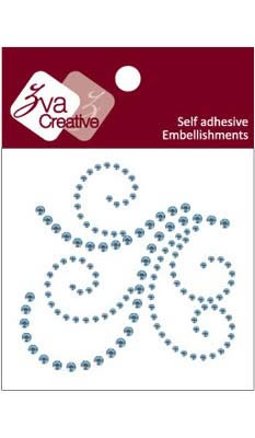 Zva Creative - Flourish  Ice Blue Crystal  PREORDER (sold in 3's)