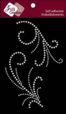 Zva Creative - Pleasure - Irridescent Crystal  (sold in 3's)