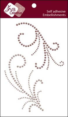 Zva Creative - Pleasure - Taupe/Chocolate Pearl  (sold in 3's)