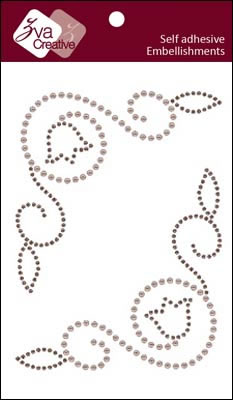 Zva Creative - Classy - Taupe/Chocolate Pearl  (sold in 3's)