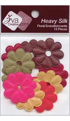Zva Creative - Heavy Silk Flowers 3.5cm - Mellow  (sold in 3's)