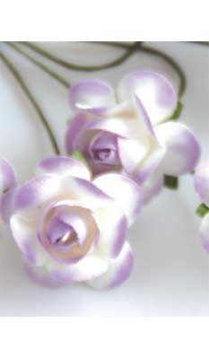 Zva Creative - Bulk Flowers  Sweet Rose 72 stems 35mm  Lavender  (sold individually)