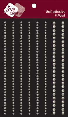 Zva Creative - Pearl Lines 0.3cm/0.5cm - White  (sold in 3's)
