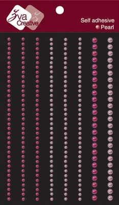 Zva Creative - Pearl Lines 0.3cm/0.5cm - Lavender Pink/Rosy Pink  (sold in 3's)