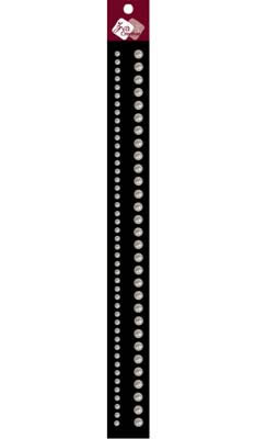 Zva Creative - Pearl 12" Double Chains 0.5cm/0.8cm - White  (sold in 3's)