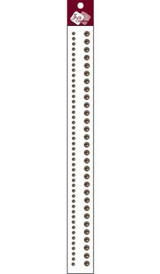 Zva Creative - Pearl 12" Double Chains 0.5cm/0.8cm - Taupe  (sold in 3's)