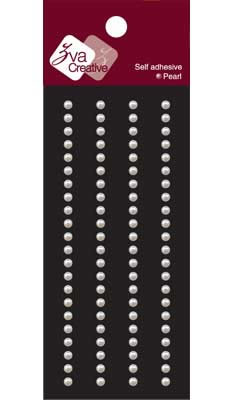 Zva Creative - Basic Lines Pearl - White 0.3cm  (sold in 3's)