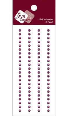 Zva Creative - Basic Lines Pearl - Grape 0.3cm  (sold in 3's)