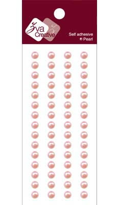 Zva Creative - Basic Lines Pearl - Soft Pink 0.5cm  (sold in 3's)