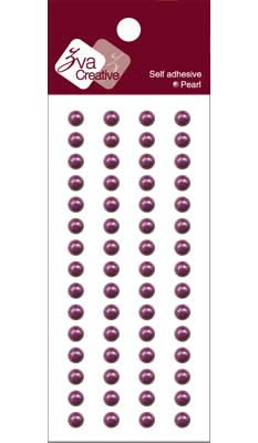 Zva Creative - Basic Lines Pearl - Grape 0.5cm  (sold in 3's)