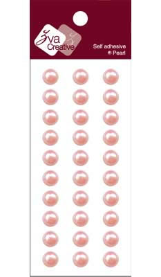 Zva Creative - Basic Lines Pearl - Soft Pink 0.8cm  (sold in 3's)