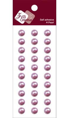 Zva Creative - Basic Lines Pearl  Lavender 0.8cm  . (sold in 3's)