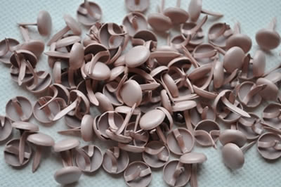 Aussie Scrap Source - 8mm Painted Brads - Blush  (pack of 200)