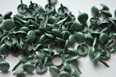 Aussie Scrap Source - 8mm Painted Brads - Pine  (pack of 200)