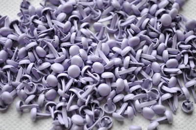 Aussie Scrap Source - 4mm Painted Brads - Lavender  (pack of 500)